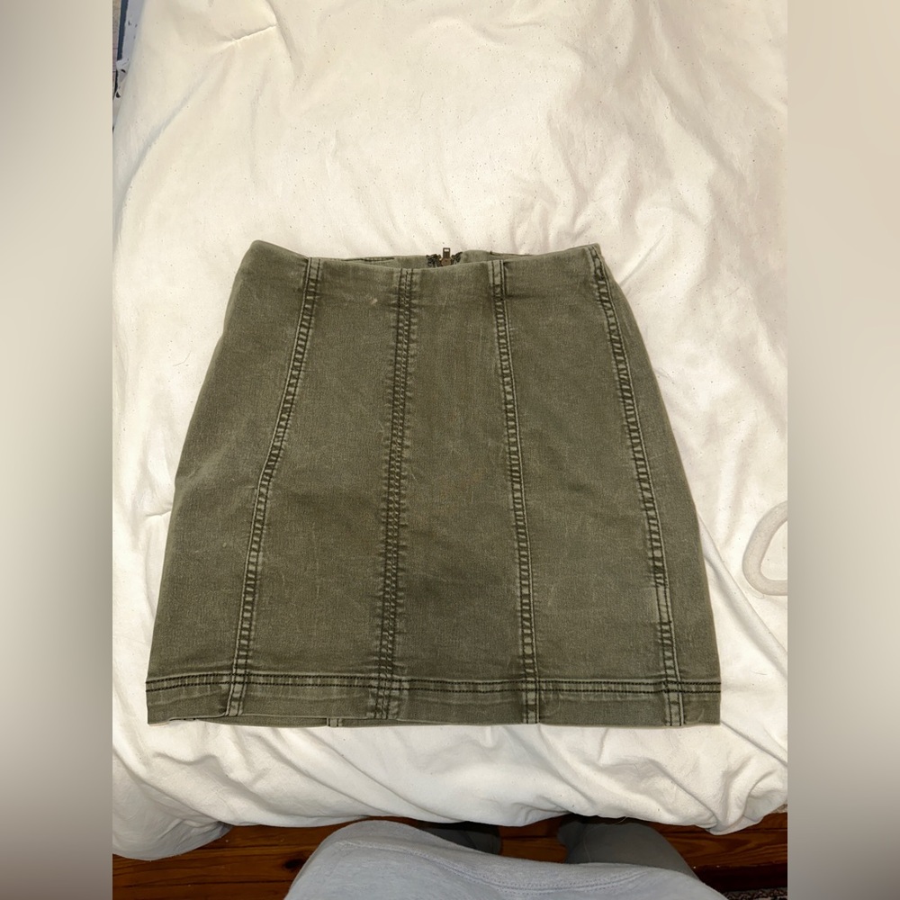 Free people mini skirt